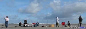 Early action at the 2010 Fighter Kite Line Touch World Cup